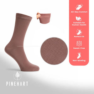 Women's 5-Pack Cotton Crew Socks: Soft & Breathable Everyday Bundle