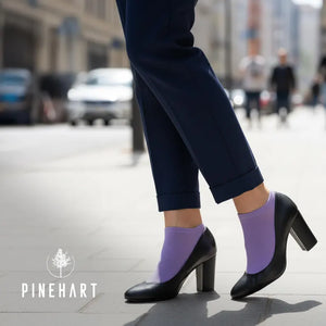 Women's Pastel Ankle Socks 5-Pack: Soft Cotton Blend Low-Cut Socks