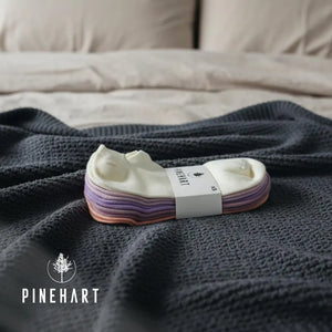 Women's Pastel Ankle Socks 5-Pack: Soft Cotton Blend Low-Cut Socks