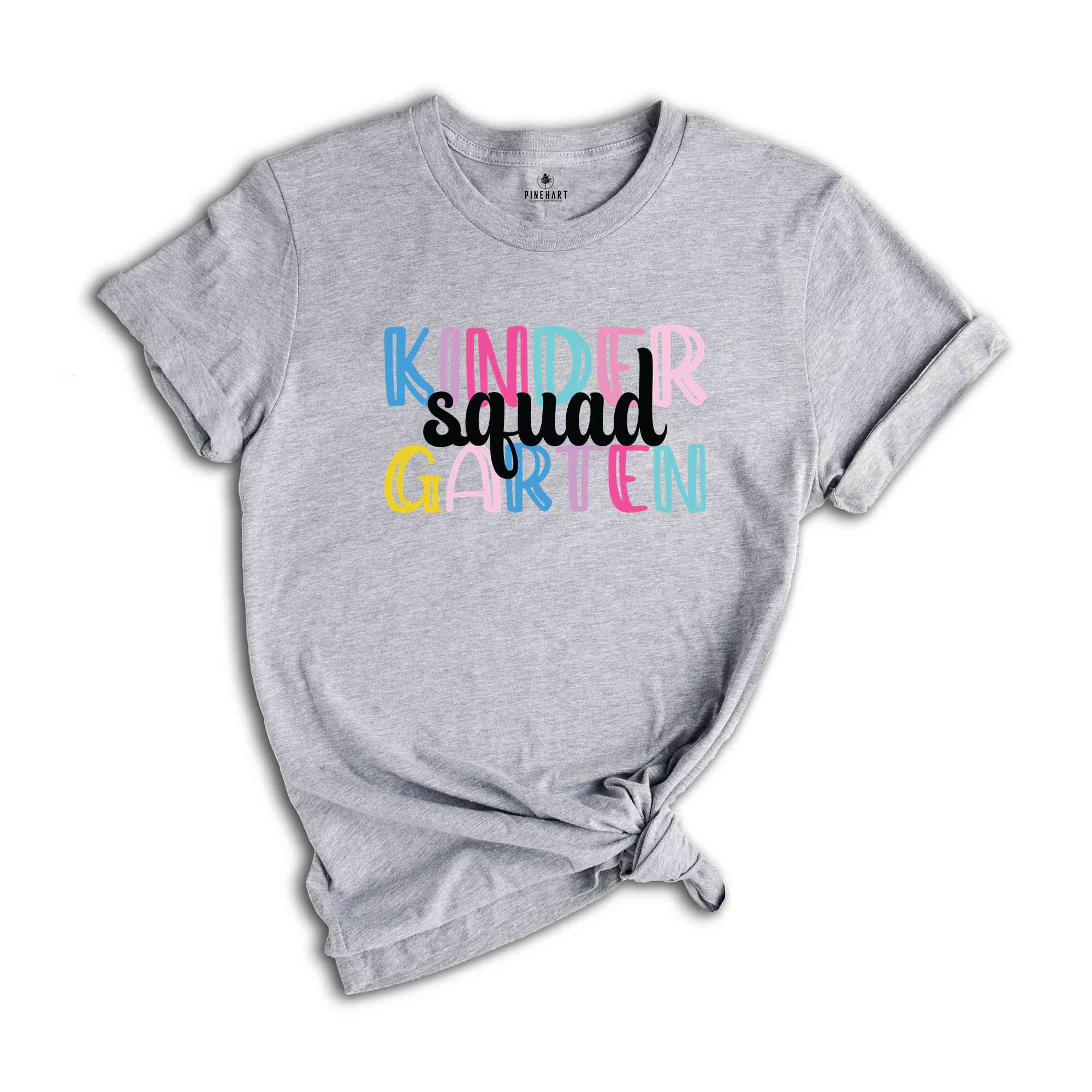 Kinder Garten Squad Shirt, Teacher Shirt, Grade Squad Teacher Shirt, Squad Shirt, New Teacher Shirt, Grade Shirt, Back To School Shirt