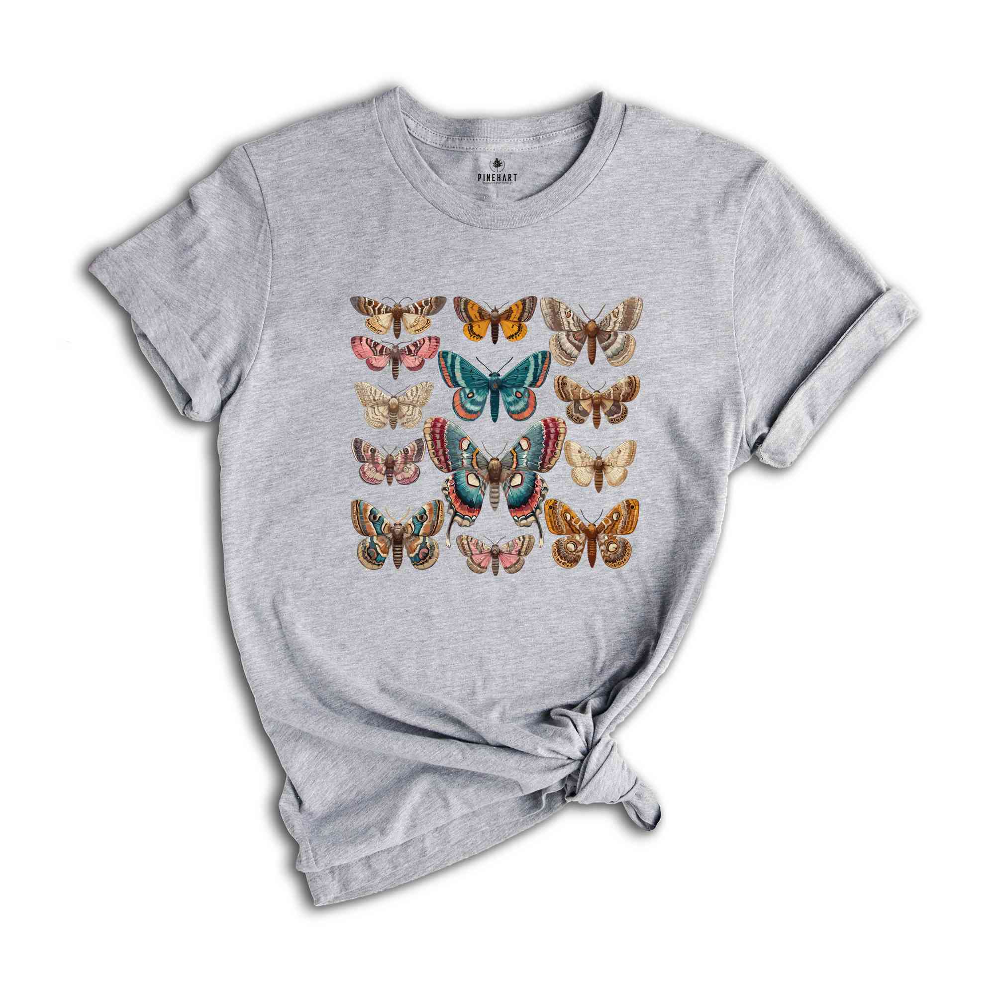 Vintage Butterfly & Moth TShirt, Cottagecore Aesthetic Shirt, Moth shirt, Butterfly Shirt, Cottagecore Shirt, Aesthetic Shirt, Cottage core