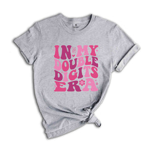 In My Double Digits Era Shirt, Birthday Girl Shirt, Cute Birthday Shirt, Kids Birthday Shirt, Ten Year Old Shirt, Birthday Party Shirt