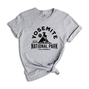 Yosemite National Park Wıld Since 1890 California Shirt ,Yosemite T-Shirt, Nature Lover Tee, Explore Shirt, Adventure Shirt, Outdoor Tee