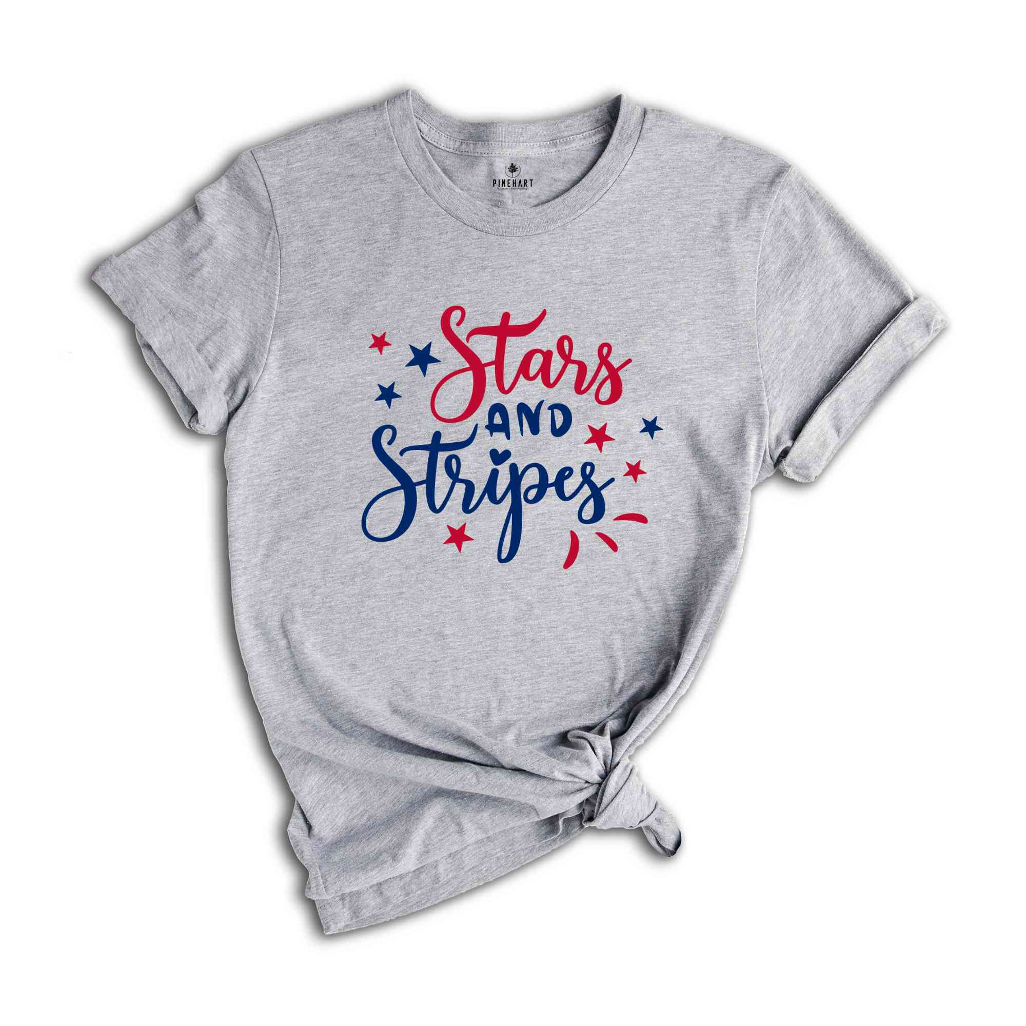 Stars And Strips Shirt, American Shirt, Red And Blue Shirt, American Flag Shirt, Patriotic Shirt, USA Shirt