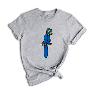 Cute Parrot Shirt, Animal Lover Shirt, Parrot Lover Shirt, Bird Lover Shirt, Nature Lover Shirt, Funny Bird Shirt