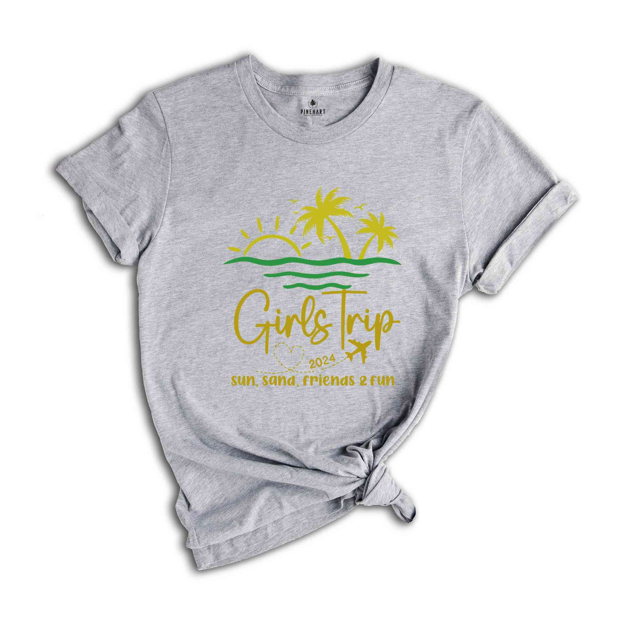 Custom Girls Trip 2024 Shirt,Girls Trip Shirts,Girls Vacation Shirt, Summer Shirt, Summer Vacation Shirt, Beach Shirt