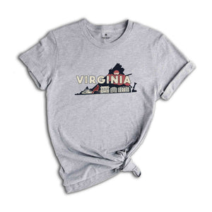 Retro State Of Virginia Shirt, State Of Virginia Shirt, State Shirt, Virginia Shirt, Virginia Lover Shirt, Family Trip Shirt, Travel Shirt