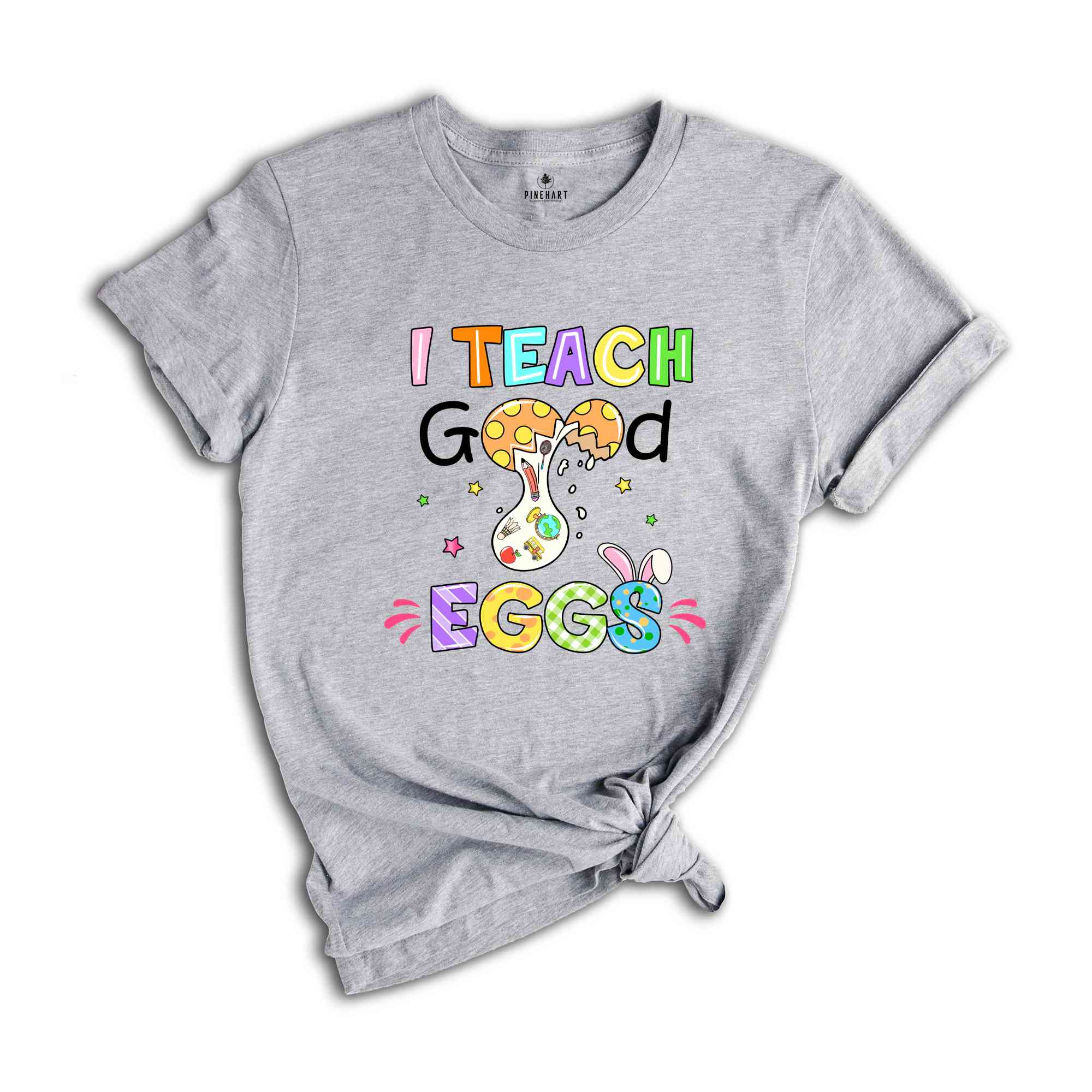 I Teach Good Eggs Shirt, Easter Teacher T-Shirt, Easter Day Gift, Easter Shirt, Cute Easter Teacher Tee, Easter Day Shirt