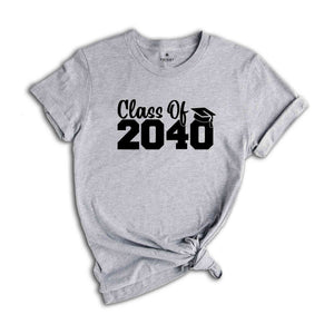 Class of 2040 Shirt, Growing Up Shirt, School Shirt, Graduation Gift, 2040 Shirt, Last Day Of School, Class of 2040, Class Of 2040 Tee