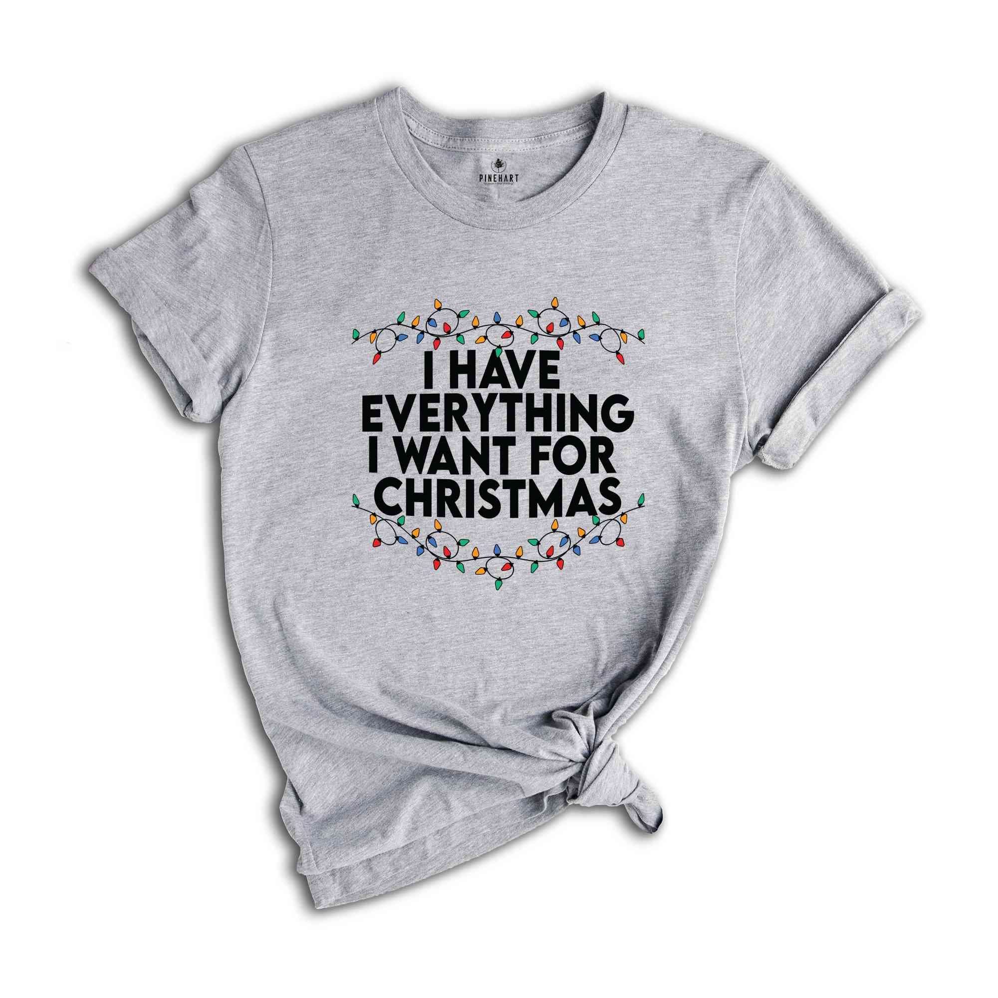 I Have Everything I Want For Christmas Shirt, It's Me I'm Everything Shirt, Couple Matching Shirt, Christmas Couple Shirt, Christmas Shirt