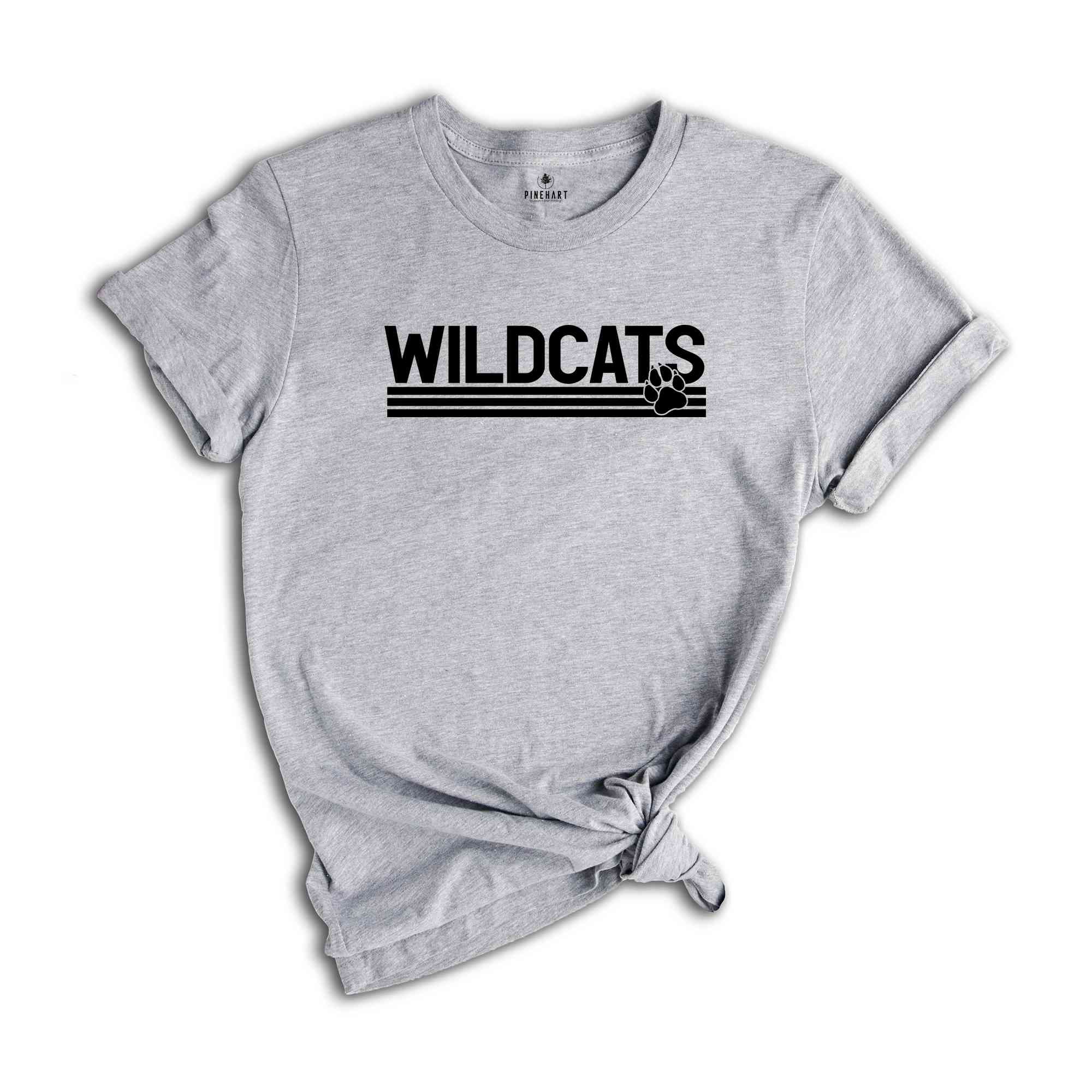 Team Mascot Wildcats Shirt, Wildcats Team Shirt, Wildcats Team Spirit Shirt, Wildcats Fan Shirt, School Spirit Shirt, Wildcats Mascot Shirt