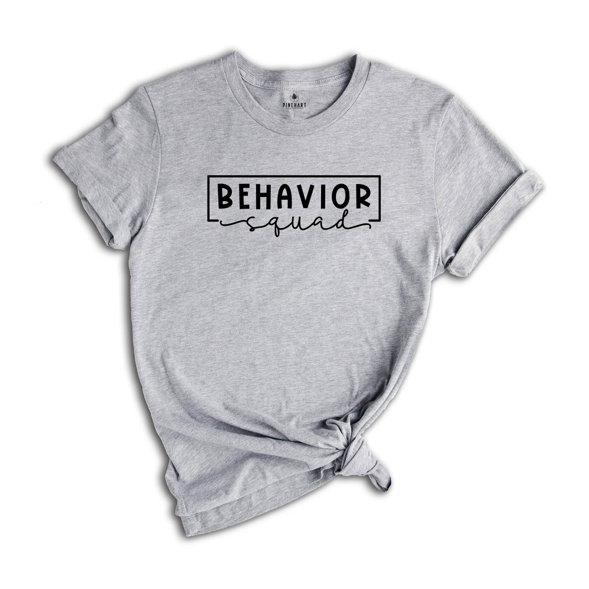 Behavior Squad, ABA Shirts, ABA Therapy Shirt, Behavior Technician, Behavior Analyst, Aba Therapist, Behavior Therapist, Behavior Analysis