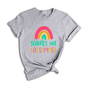 School's Out For Summer Shirt, Happy Last Day Of School Shirt, End Of The School Teen Matching Shirt, Retro Summer Shirt