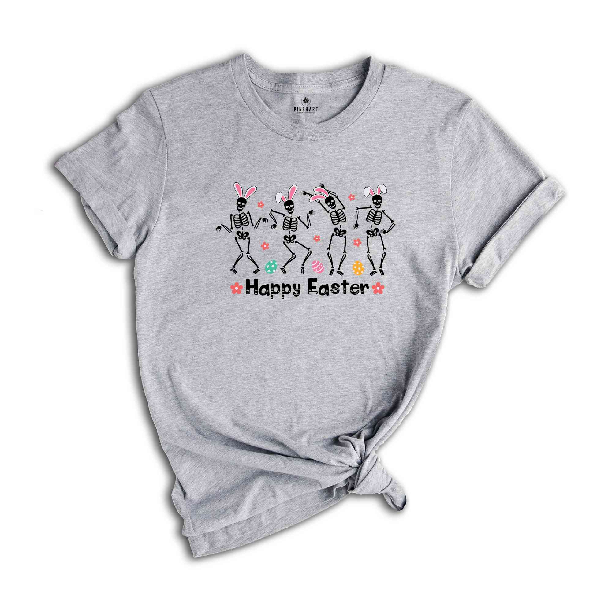 Dancing Skeleton Easter Shirt, Funny Easter Shirt, Easter Bunny Shirt, Skeleton Easter Shirt, Easter Eggs Shirt