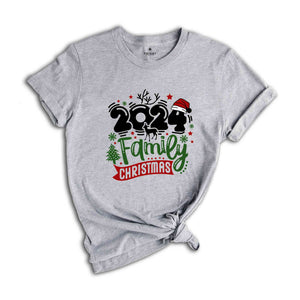 Family Christmas 2024 Shirt, Christmas Shirt, Matching Christmas Santa Shirts, Christmas Gift, Christmas Party Shirt, Christmas Family Shirt