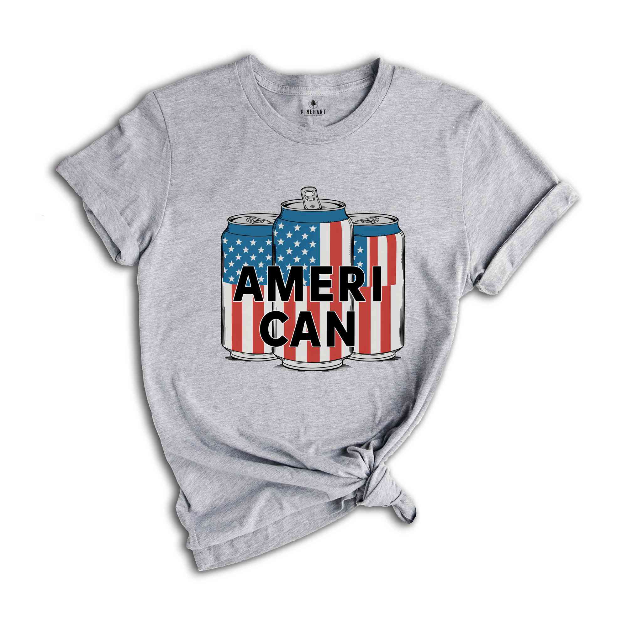 Ameri Can Shirt, 4th of July Shirt, American Flag Tshirt, Red White And Blue Shirt, freedom Gift Shirt