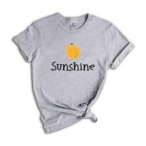 Sunshine Shirt, Summer T-shirt, Funny Sunshine Shirt, Womens Shirt, Gift For Womens, Retro Sun Shirt