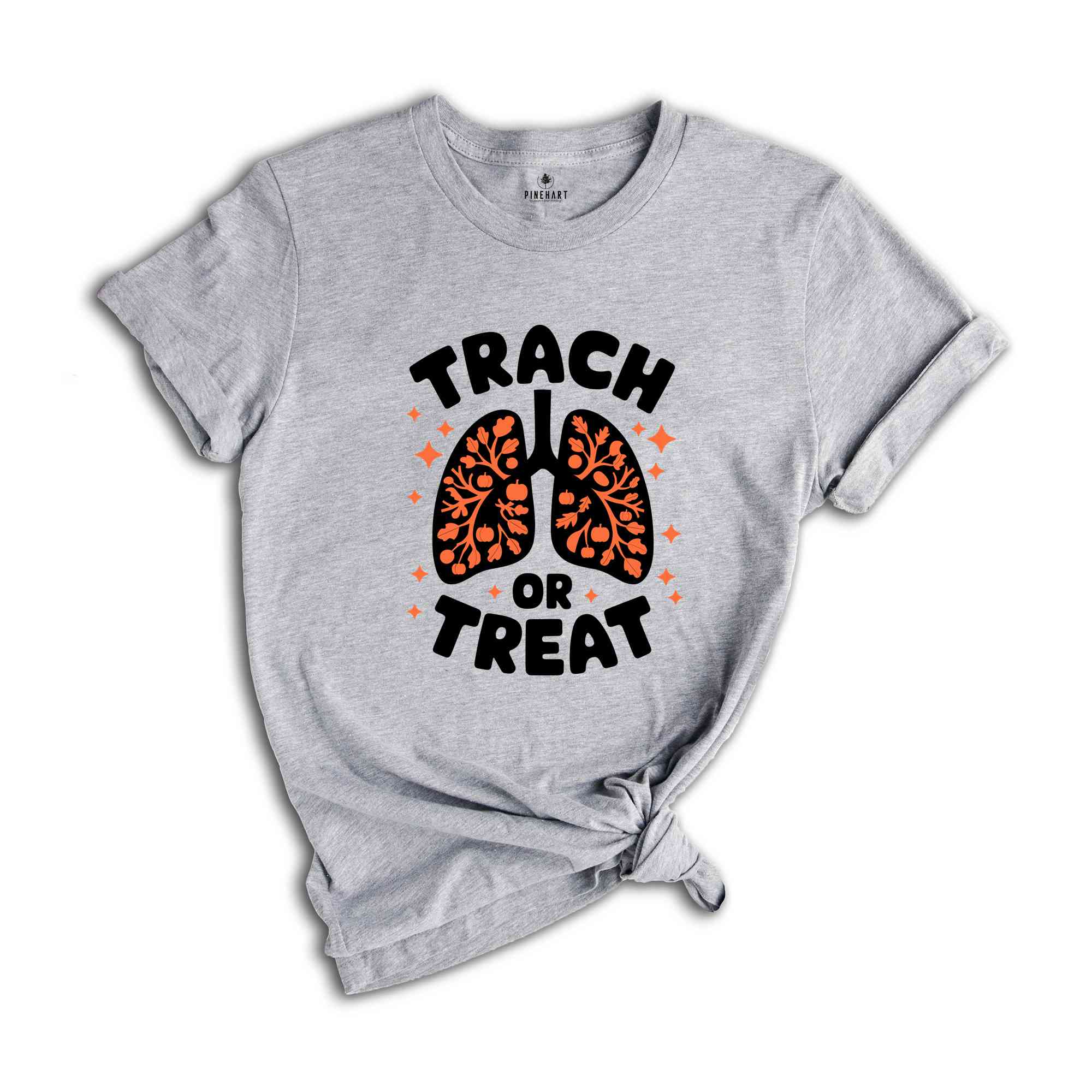 Trach Or Treat Shirt, Nurse Halloween Shirt, Funny Rt Halloween Shirt, NICU Nurse Fall Shirt, Halloween Gift, Spooky Season