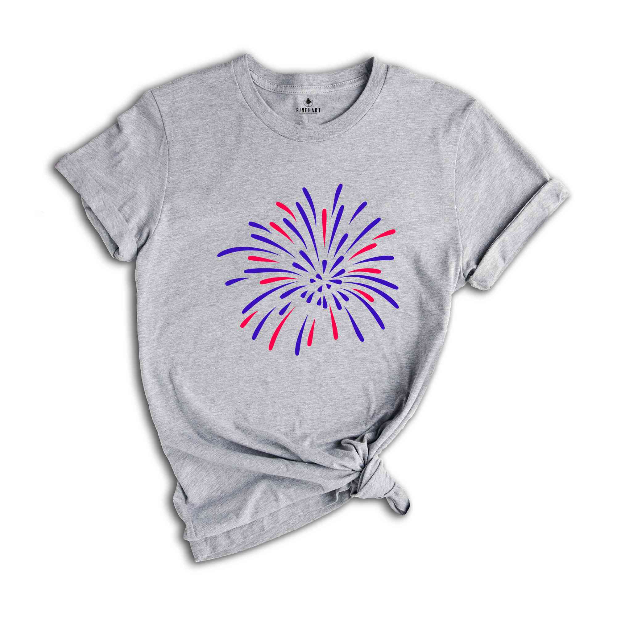 Firework USA Shirt, 4th Of July Shirt, Independence Day Shirt, Gift For American, Red White Blue Shirt, Patriotic Shirt, American Tee