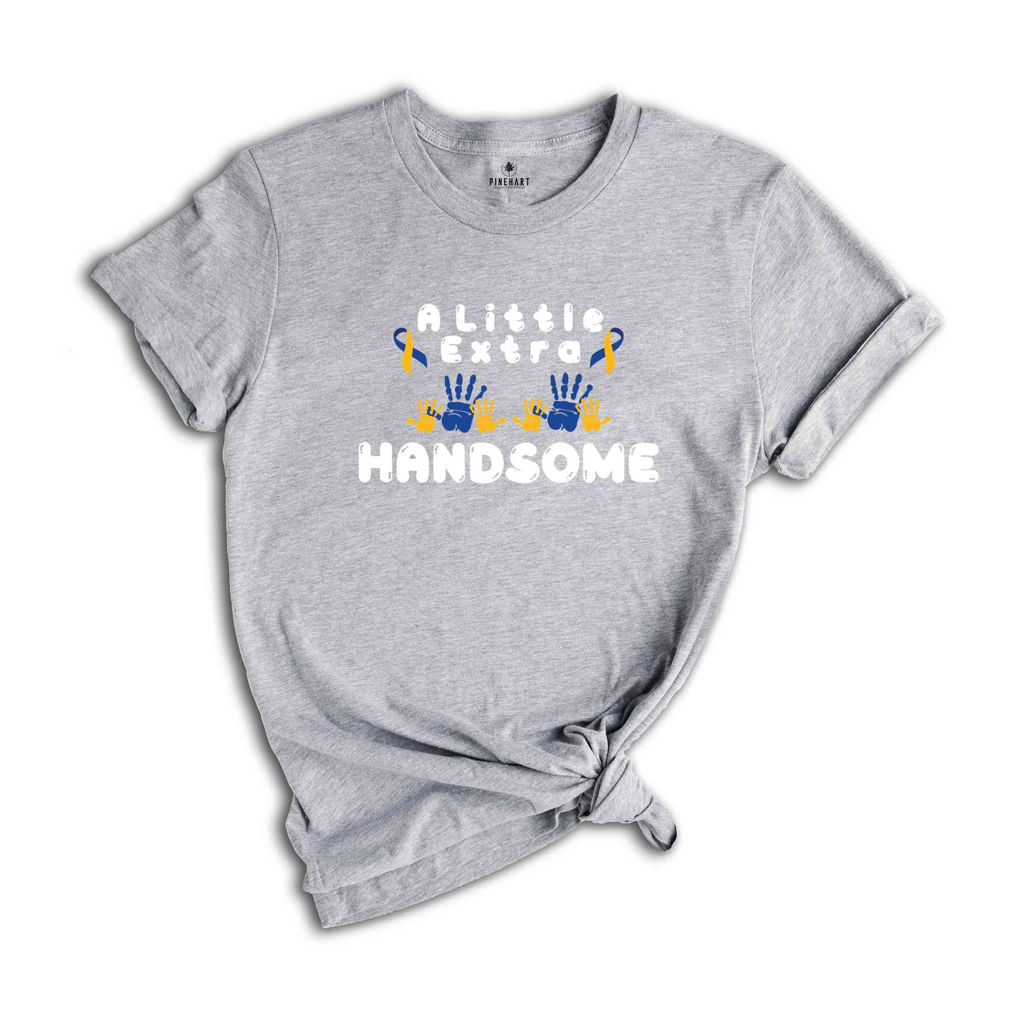 A little Extra Handsome Shirt, World Down Syndrome Shirt, Baby Shower Gift, Down Syndrome Mom Shirt, Awareness Shirt, Syndrome Ribbon Tee