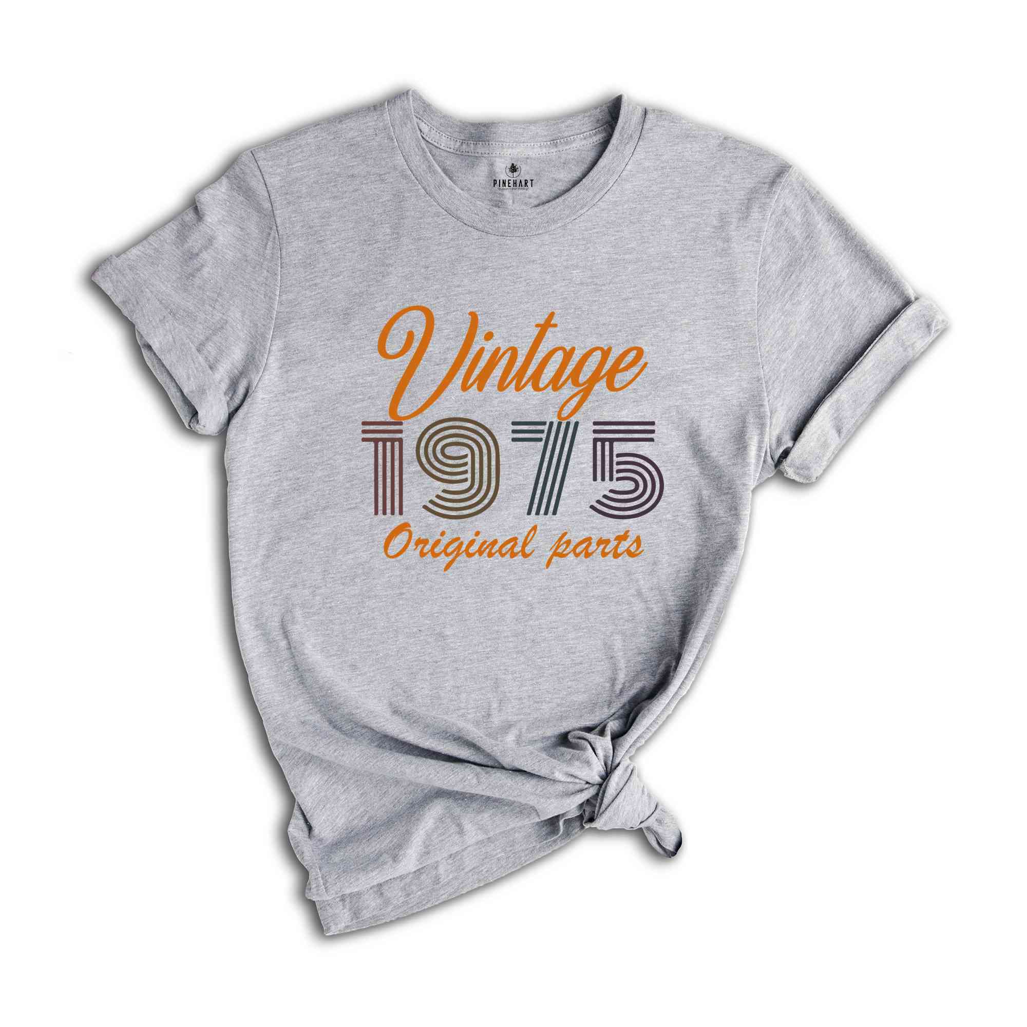 49th Birthday Shirt, Vintage T Shirt, Vintage 1975 Shirt, 49th Birthday Gift for Women, 49th Birthday Shirt Men, Retro Shirt, Vintage Shirts