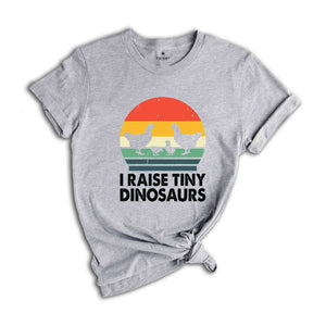 I Raise Tiny Dinosaurs Shirt, Farm Life Shirt, Chicken Owner Gift, Chicken Farmer Shirt, Chicken Dino Shirt, Funny Chicken Shirt