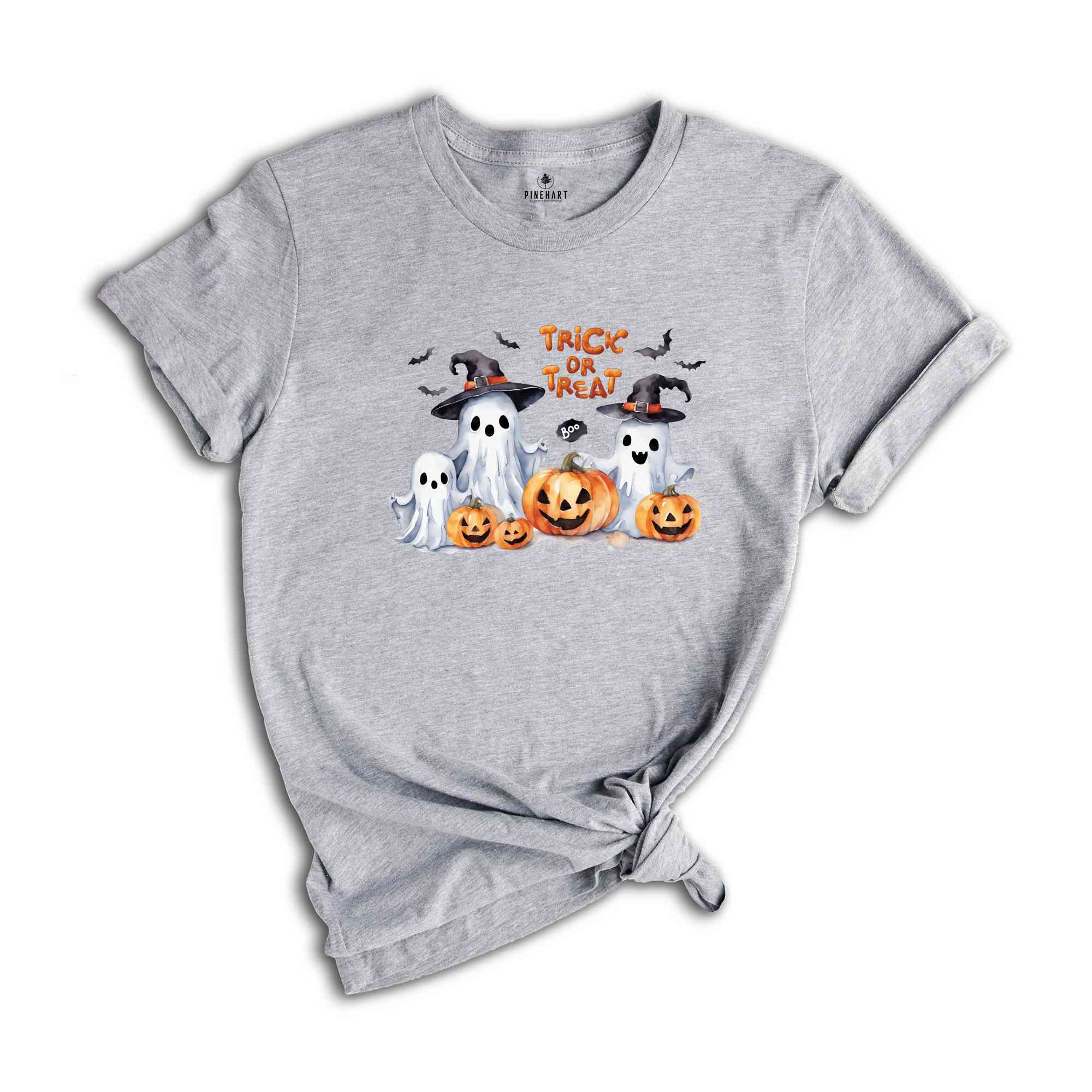 Trick Or Treat Shirt, Halloween Candy T-shirt, Halloween Ghosts Tee, Pumpkin Shirt, Halloween Gifts For Candy Lovers