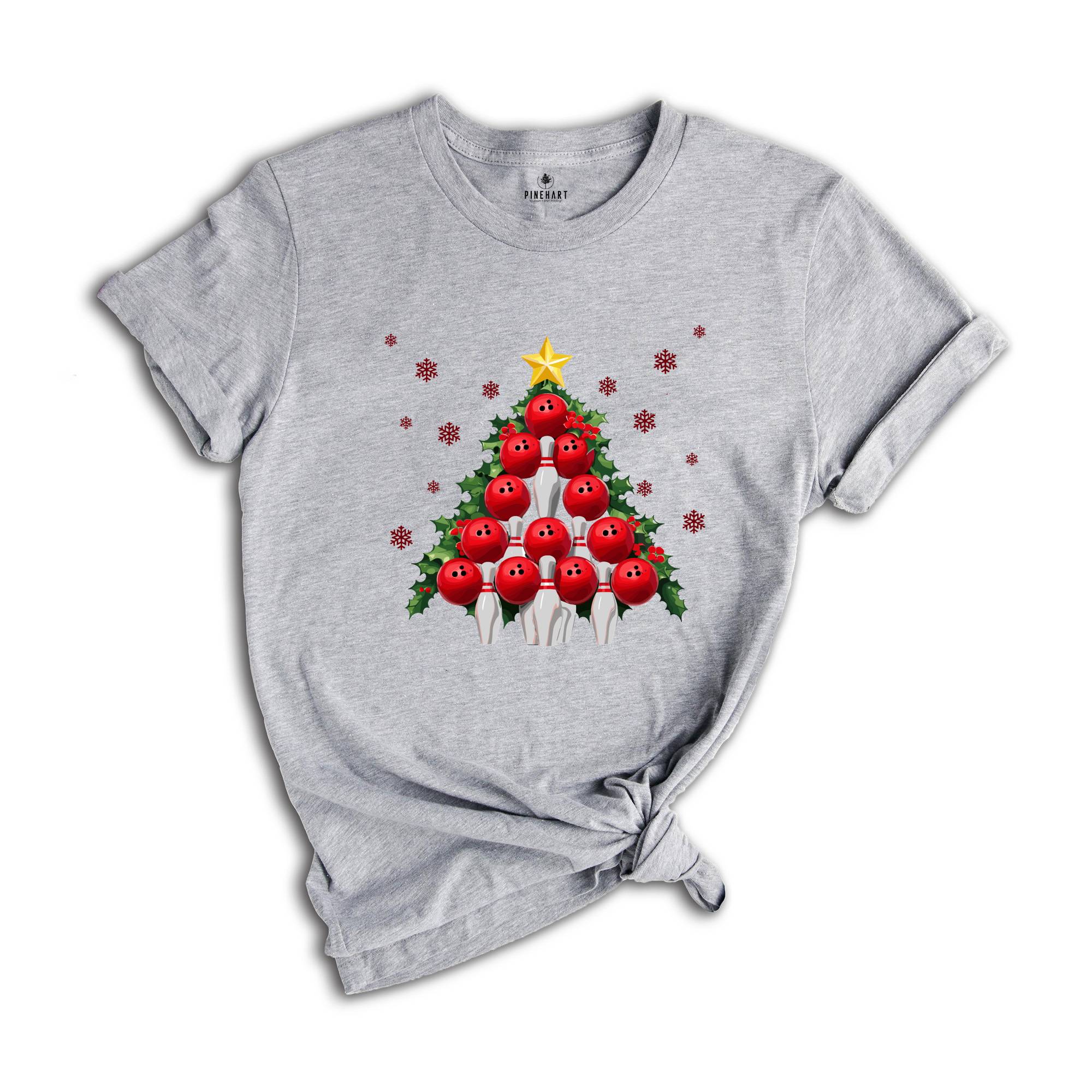 bowling christmas shirt, bowling christmas ornament, Christmas Bowling Ball Funny Sport Xmas, Bowling Christmas Tree Shirt,Bowling Shirt