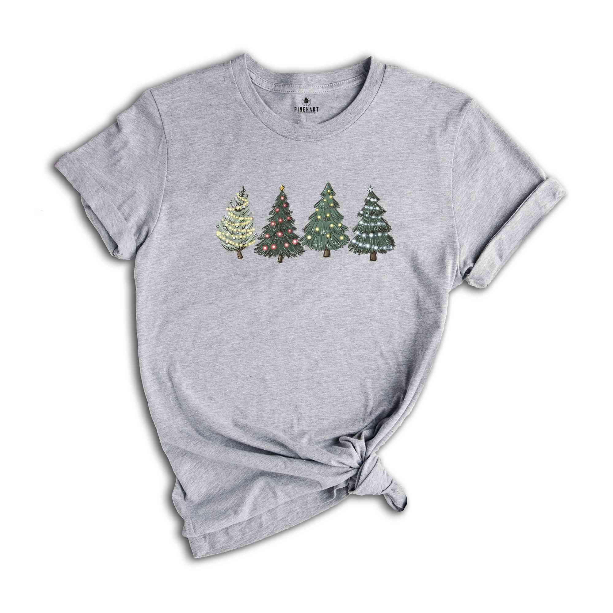 Christmas Trees Shirt, Christmas Gift, Gift for Christmas, Cute Christmas Shirt, Christmas Family Shirt, Christmas Costume