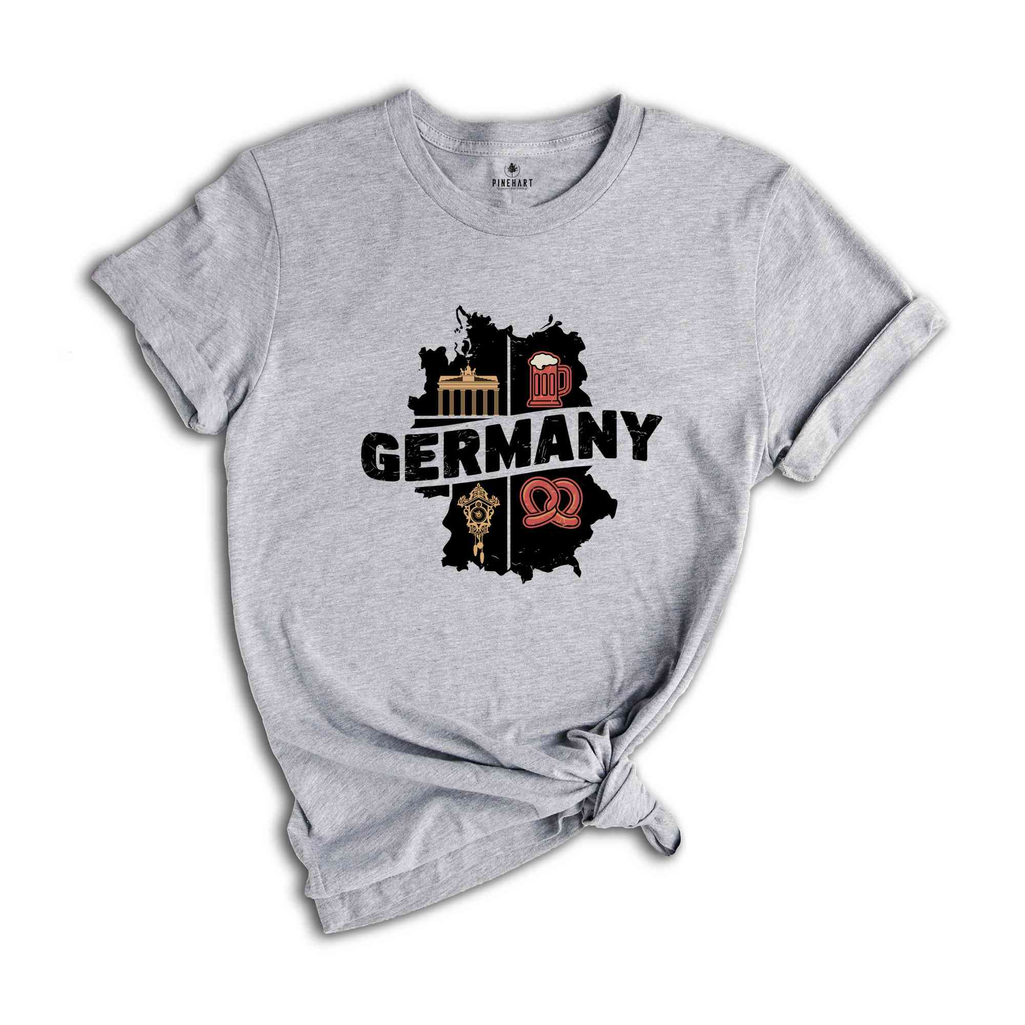 Retro Germany Shirt, Germany Travel Shirt, Country Travel Shirt, Shirt For Traveler, Travel Lover Gift, Travel Tee, Trip Shirt