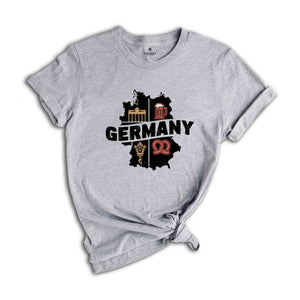 Retro Germany Shirt, Germany Travel Shirt, Country Travel Shirt, Shirt For Traveler, Travel Lover Gift, Travel Tee, Trip Shirt