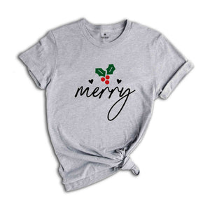 Merry Christmas Shirt, Merry Christmas, Christmas Tee, Women's Christmas Shirt, Christmas Gift, Merry Christmas Gifts