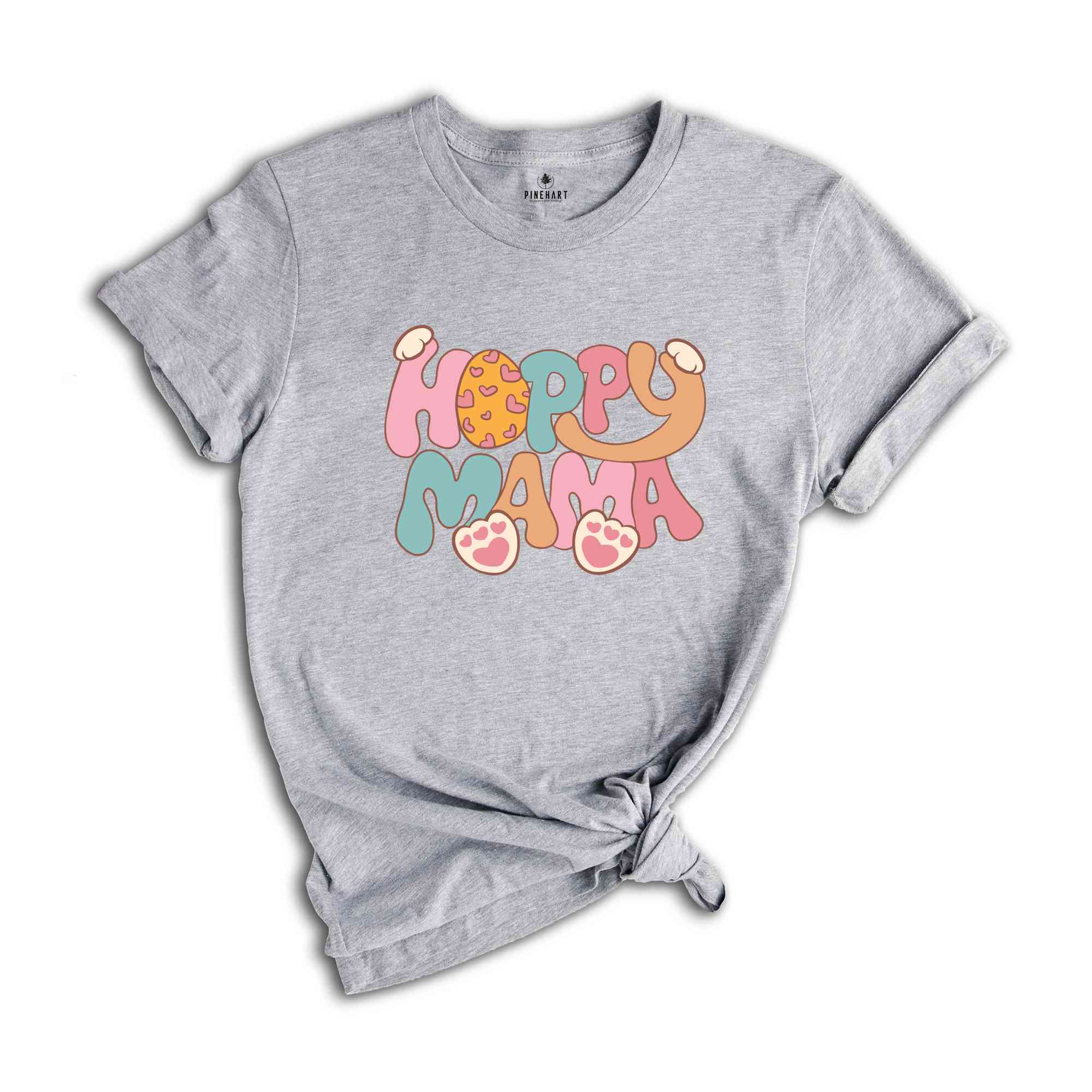 Hoppy Mama Shirt, Easter Day Shirt, Mom Easter Shirt, Gift For Mom, Happy Easter Shirt, Easter Bunny Shirt, Bunny Mom Shirt, Mama Bunny