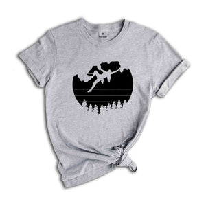 Rock Climbing Shirt, Rock Climbing, Climbing Shirt, Hiking Shirt, Bouldering Shirt, Camping Shirt, Rock Climber Gift