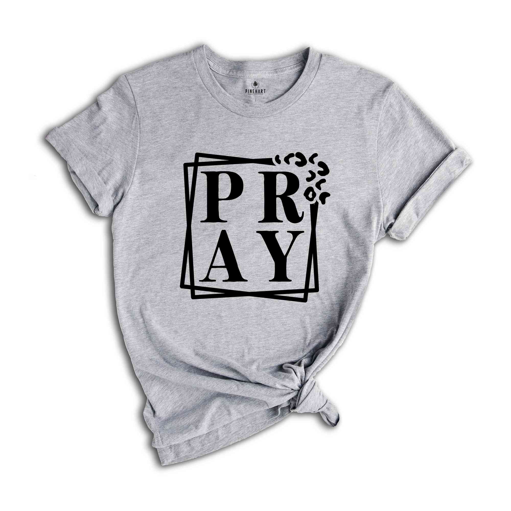 Pray Shirt, Catholic Shirt, Christian Shirt, Faith Clothing, Christian Crewneck, Jesus Shirt, Church Shirt, Faith Hope Love