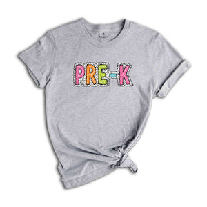 Pre-K Shirt, Pre-K Teacher Shirt, Back to School Shirt, School Shirt, First Day Of School, Pre-K Outfit, Pre-K Graduation Shirt