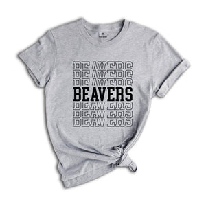 Team Mascot Shirt, Beavers Team Shirt, Beavers Team Spirit Shirt, Beavers Fan Shirt, Beavers School Shirt, Beavers School Spirit