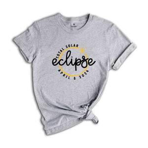 Eclipse 4-8-2024 Shirt, Total Solar Eclipse 2024 Shirt, April 8 2024 Shirt, USA Shirt, Spring Shirt, Eclipse Shirt