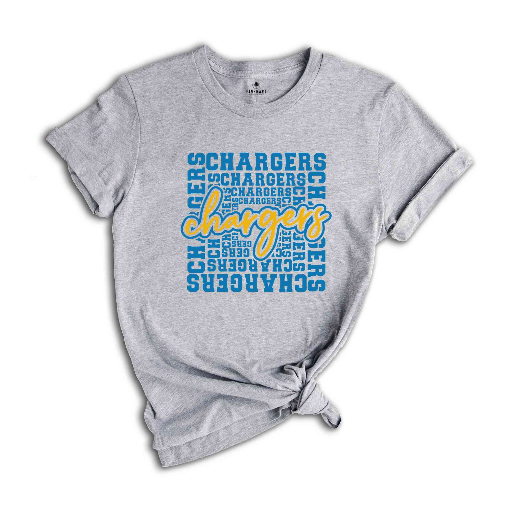 Chargers Shirt, Chargers Mascot Shirt, Mascot Team Shirt, Chargers Sport Shirt, School Spirit Shirt, Chargers Cheer Shirt