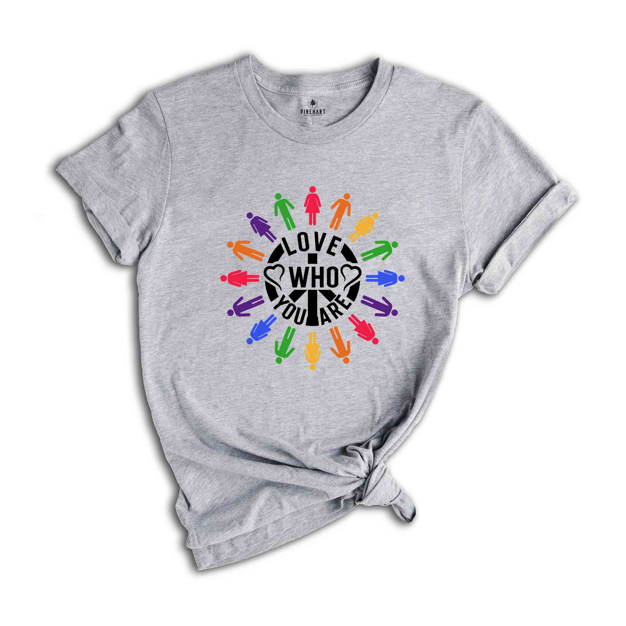 Love Who You Are Pride 2024 T-Shirt, Gay Pride Shirt, LGBT Shirt, Gay Shirt, Rainbow Shirt, Lgbt Flag Shirt, Hurts No One