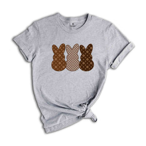 Brown Bunny Shirt, Easter bunny Shirt, Trendy Easter Shirt, Easter Vibes Shirt, Christian Shirt, Jesus Shirt