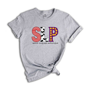 SLP Speech Therapist Halloween Shirt, Speech Language Pathologist Gift, Spooky Speech Therapist, Sign Language Shirt