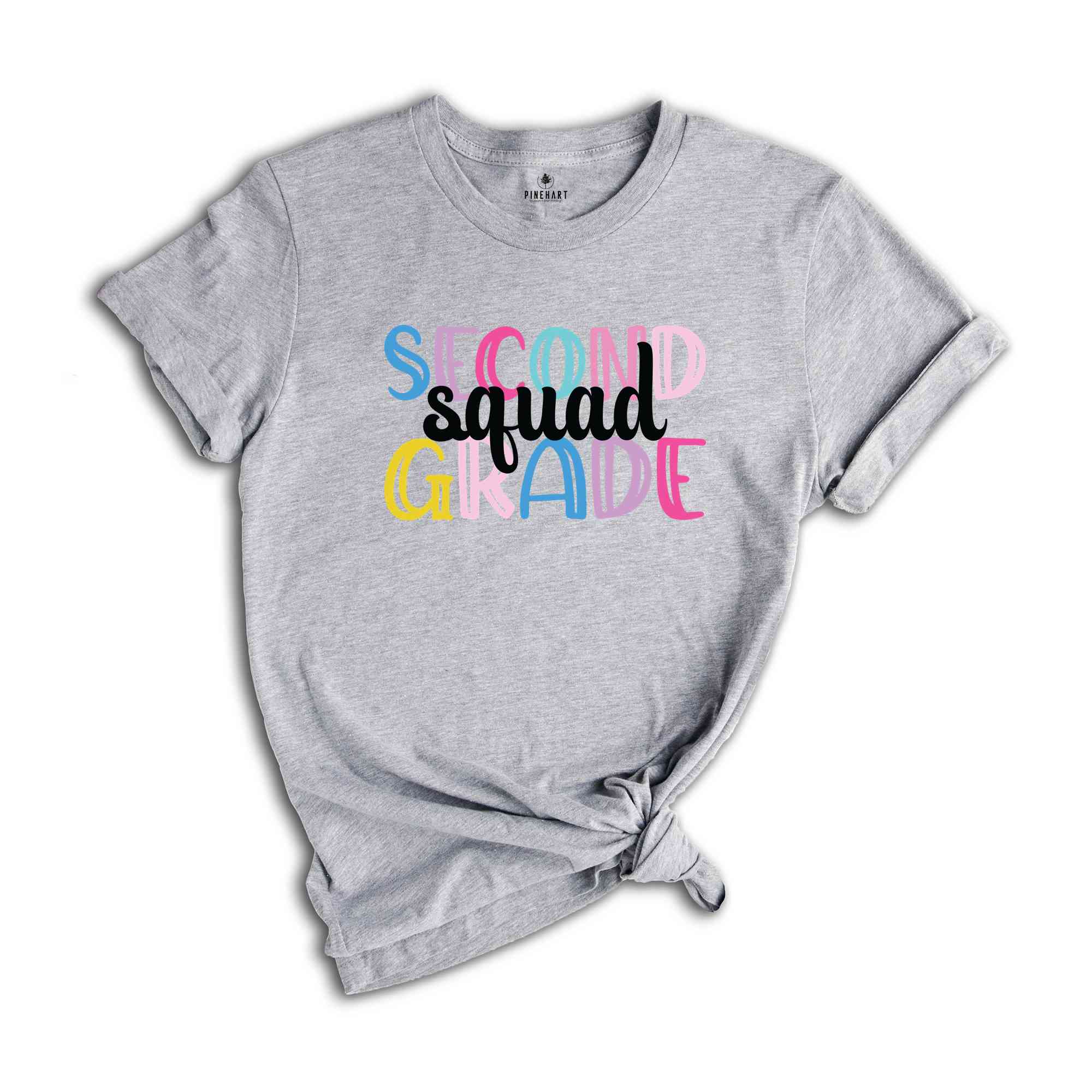 Second Grade Squad Shirt, Teacher Shirt, Grade Squad Teacher Shirt, Squad Shirt, New Teacher Shirt, Grade Shirt, Back To School Shirt