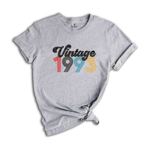 Vintage 1993 Shirt, 31st Birthday Shirt, 31st Birthday Gift, 1993 Shirt, 31st Birthday Party, Vintage Tee, Birthday Gift, Born 1993 Shirt