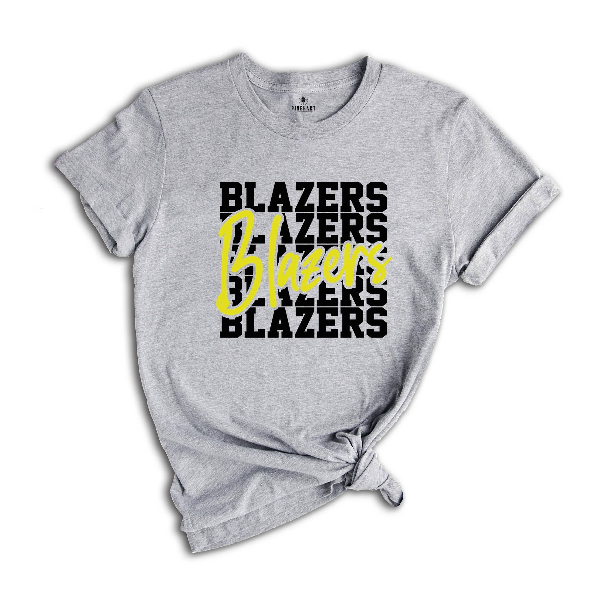 Team Mascot Shirt, Blazers Team Shirt, Blazers Football Shirt, Blazers Fan Shirt, Blazers School Shirt, Blazers School Spirit