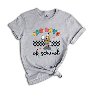 100 Days Of School Shirt, 100 Days Shirt, Happy 100th Day Of School Shirt, Student Shirt, Back To School Shirt, Teacher Shirt, Teacher Gift