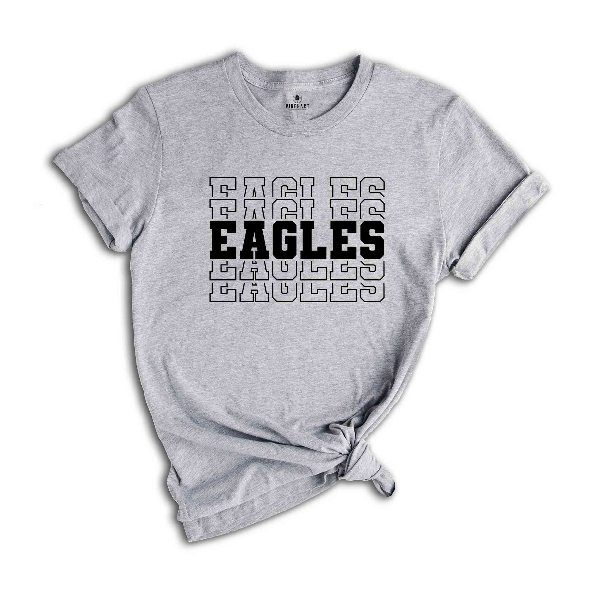 Team Mascot Shirt, Eagles Team Shirt, Eagles Football Shirt, Eagles Fan Shirt, Eagles School Shirt, Eagles School Spirit, Eagle Mascot Shirt