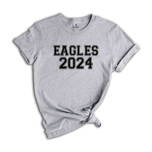 Team Mascot Hoodie, Eagles Team Hoodie, Mascot Crewneck, School Team Spirit, Eagles Fan Sweatshirt, Eagles School Hoodie, Eagles Football