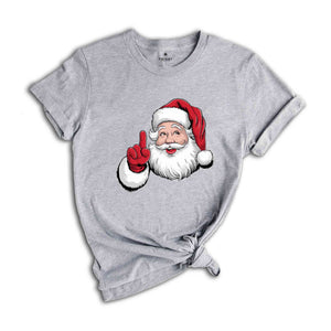 Santa Christmas Shirt, Vintage Santa Claus, Santa Shirt, Cute Santa Shirt, Christmas Shirt, Winter Shirt, Faith Shirt