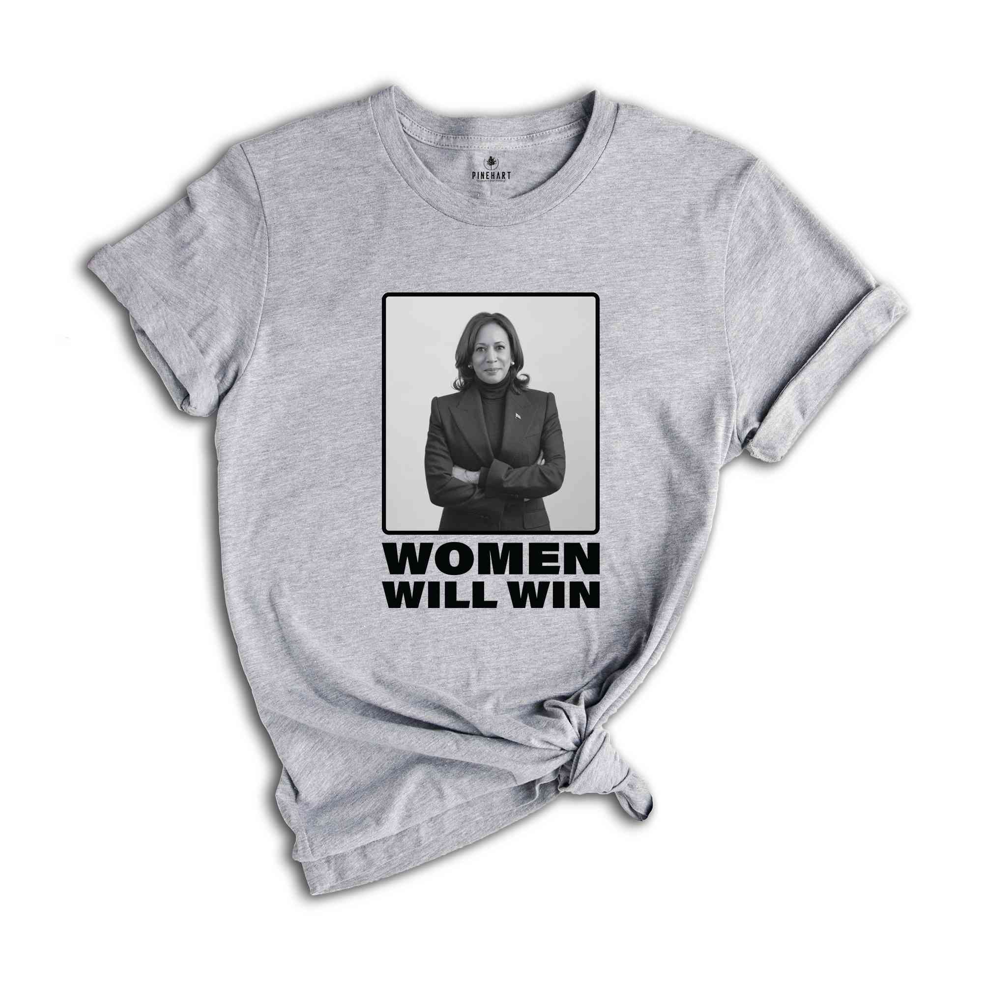 Women Rise, Kamala’s Bold Statement Shirt